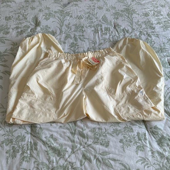 Free People Movement Down To Earth Pants Banana - Picture 1 of 5